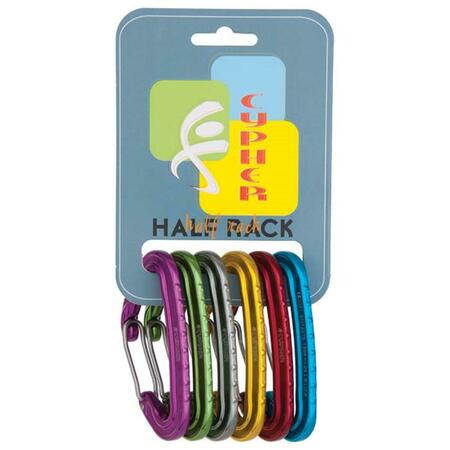 CYPHER Ceres Six Colored Carabiner, 6PK 765198